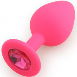 Silicone Butt Plug розовый, Medium