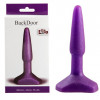 Маленькая анальная пробка Lola Toys Back Door Small Anal Plug, фиолетовая