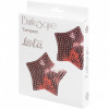 Lola Games Burlesque Tempest, розовые. Пэстисы в форме звезд с пайетками