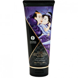 Съедобный массажный крем с ароматом экзотических фруктов Shunga Kissable Massage Cream Exotic Fruits, 200 мл