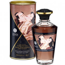 Массажное масло Пьянящий Шоколад Shunga Intoxicating Chocolate, 100 мл. 