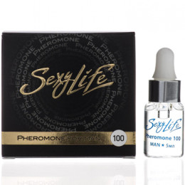 Концентрированные феромоны Sexy Life 100% для мужчин, 5 мл. 