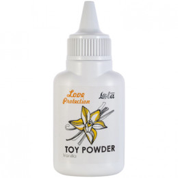 Пудра для игрушек ароматизированная "Ваниль" Lola Love Protection Toy Powder Vanilla, 15 гр. 