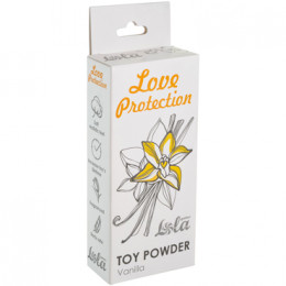 Пудра для игрушек ароматизированная "Ваниль" Lola Love Protection Toy Powder Vanilla, 15 гр. 