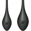 Satisfyer Yoni Power 2, черный. Набор для тренировки мышц тазового дна