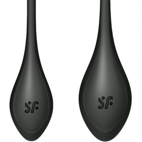 Satisfyer Yoni Power 2, черный. Набор для тренировки мышц тазового дна