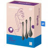 Satisfyer Yoni Power 2, черный. Набор для тренировки мышц тазового дна