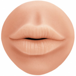Lola Games Satisfaction Sweet Lips, телесный. Мастурбатор в виде ротика