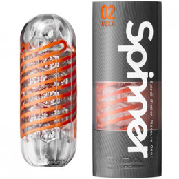Мастурбатор со спиральным механизмом Tenga Spinner 02 Hexa