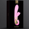 Вибратор с клиторальной стимуляцией Gvibe Grabbit, розовый 