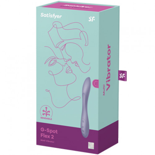 Гибкий вибратор для точки G Satisfyer G-Spot Flex 2, фиолетовый