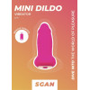 Мини-вибратор SGAN Mini Dildo, розовый