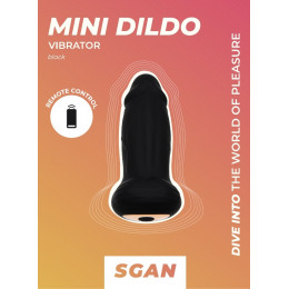 Мини-вибратор SGAN Mini Dildo, черный