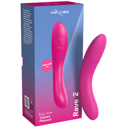We-Vibe Rave 2, фуксия. Интерактивный вибромассажер для точки G